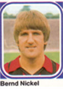 Fußballsammelbild von Bernd Nickel