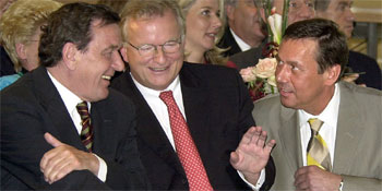 Foto von G. Schr�der, G. Niebaum und R. Kaiser