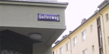 Foto von Straßenschild: