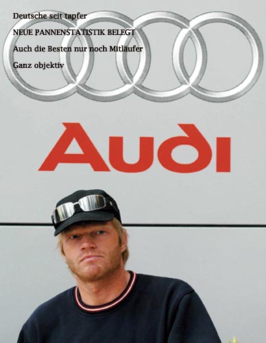 Bild von O. Kahn vor Audi-Schriftzug